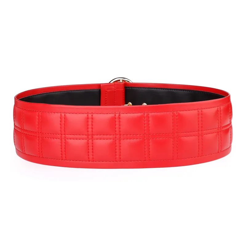 Jaylen Oos Sheepskin Leather Belts Women's 7.4cm-10