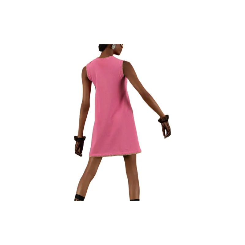 GUCCI Lamé Knit Dress-3