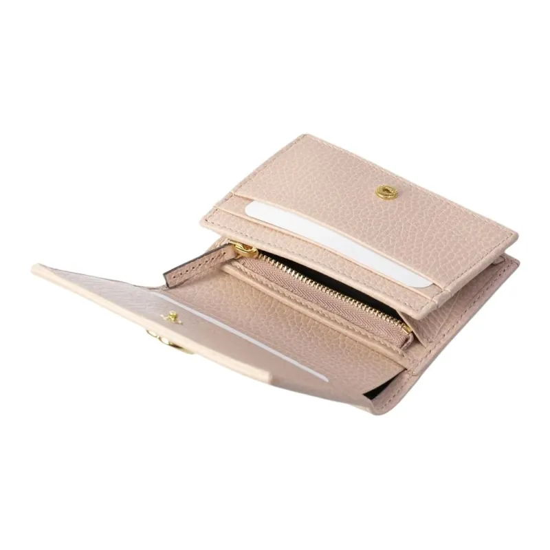 GUCCI Marmont Leather Wallet Mini Women's Pink-3