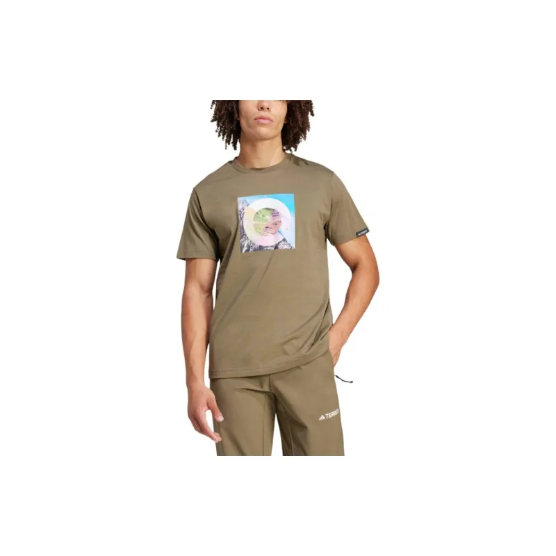 Adidas Sport Performance T-Shirt Unisex Green-1