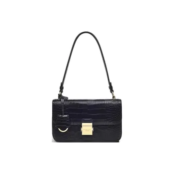 RADLEY Cow Leather Shoulder Bag, Handbag, Shoulder Bag Medium Size Women's Black