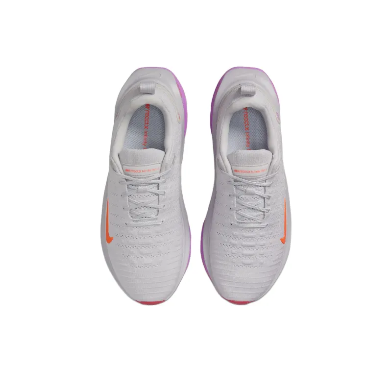 Nike InfinityRN Series Slip Resistant Low Top Running Shoes Men's White-3