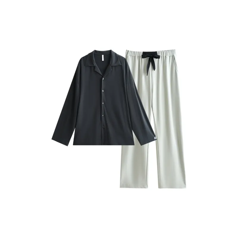 Same Language Pajama Set Men's Serene Black-0