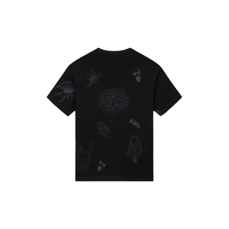 KARL LAGERFELD SS24 T Shirt Men's Black-1