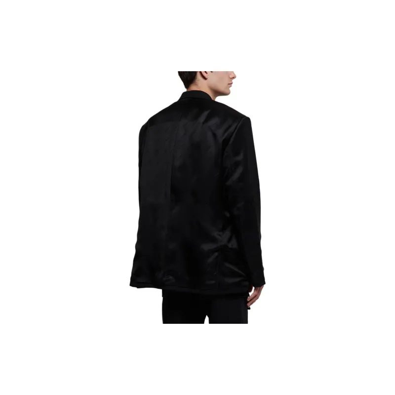 Balenciaga SS22 Business Suits Coats Unisex Black-3