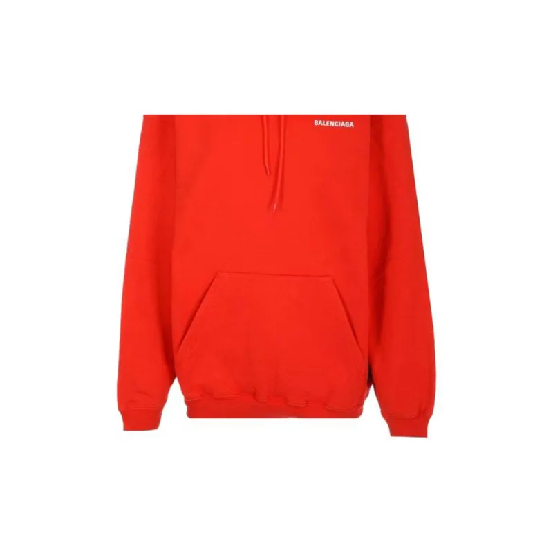 Balenciaga SS22 Sweatshirt Loose Fit Style Women's Red-5