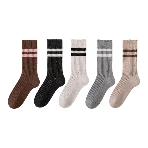 Cheemy Free Knee High Socks Women's 5 Pack