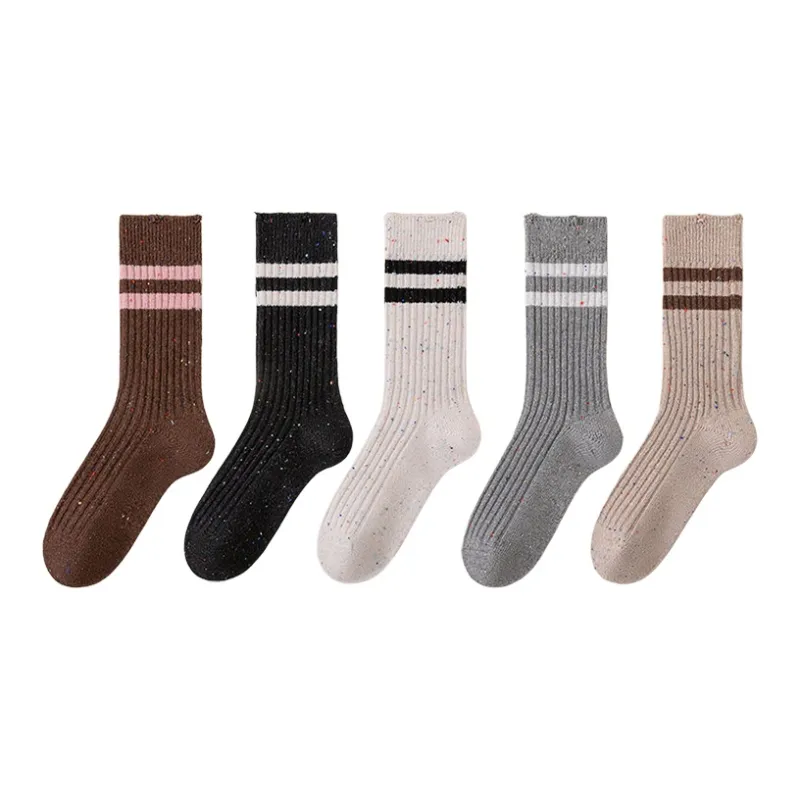 Cheemy Free Knee High Socks Women's 5 Pack-0