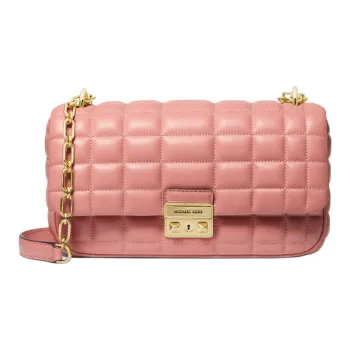 MICHAEL KORS Leather Handbag Shoulder Bag Women's Rose Pink