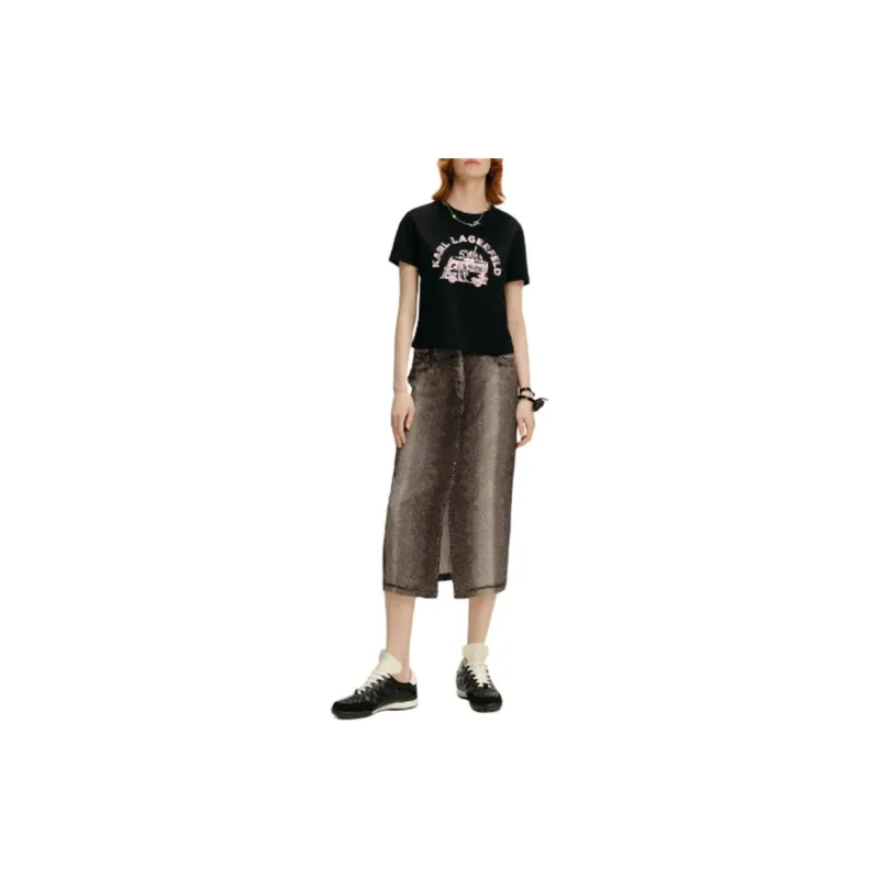 KARL LAGERFELD T Shirt Women's Black-1