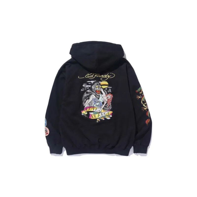 Ed Hardy X XLARGE Sweatshirts Unisex-5