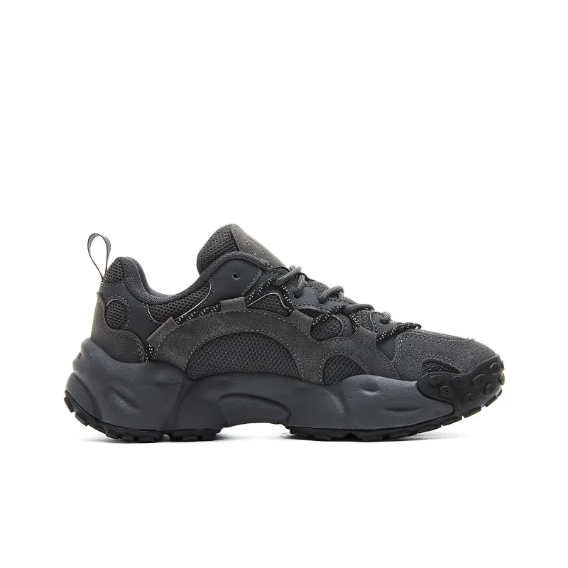 PEAK Casual Shoes Women's Low Top Gothic Gray Black-1