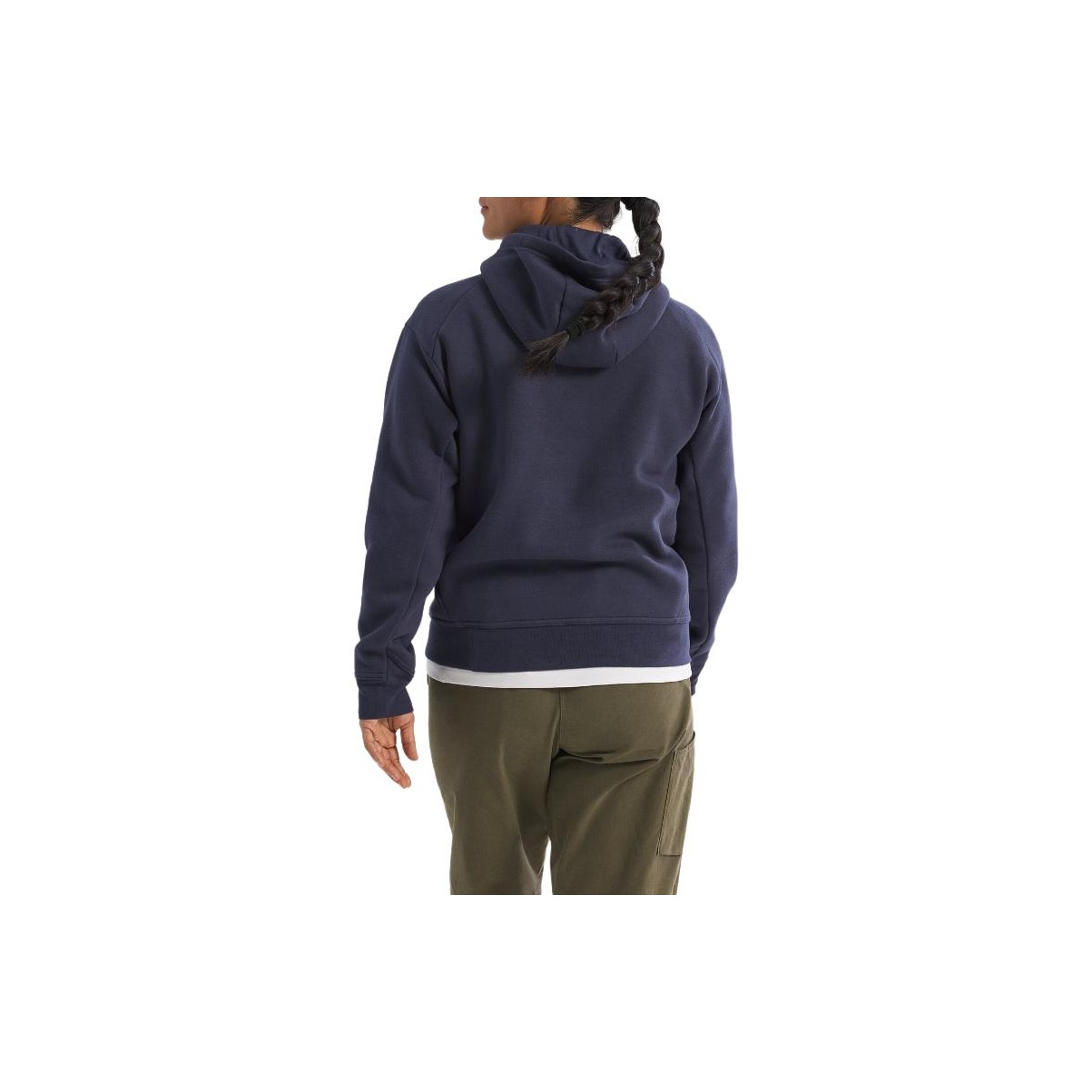 Arcteryx Emblem Women's Hooded Fleece Black S - POIZON