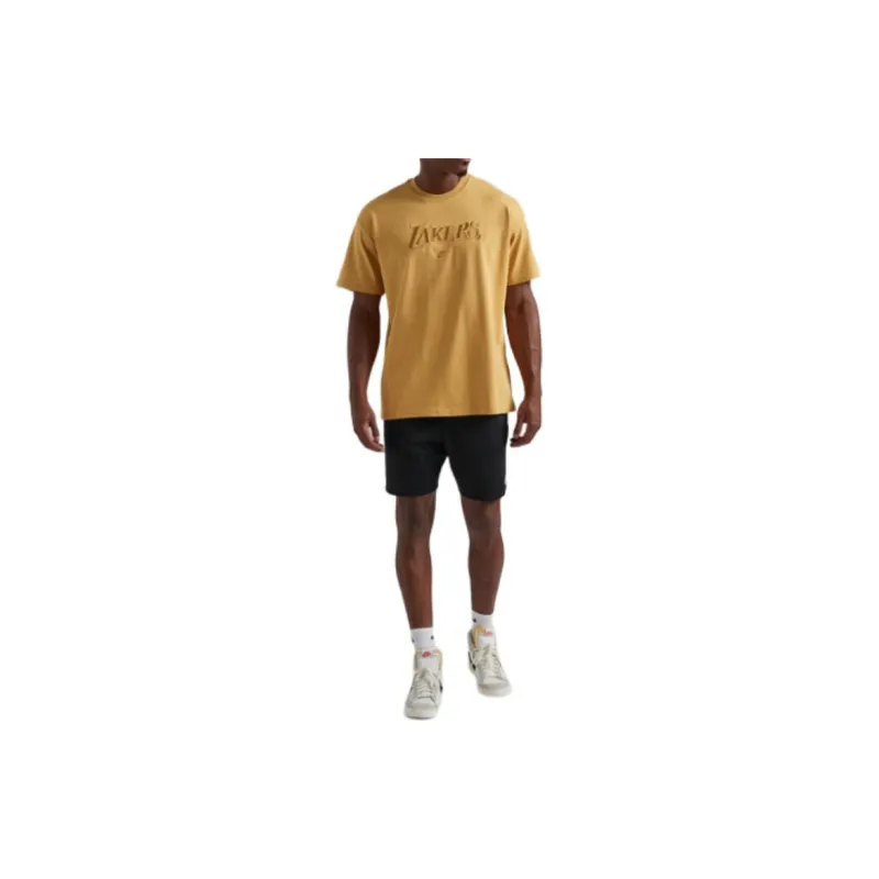 Nike Nike X NBA T-Shirt Men's Wheat Gold-2
