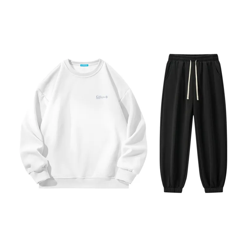 Small Columns Under The Sea Sweatshirt Set Unisex-29