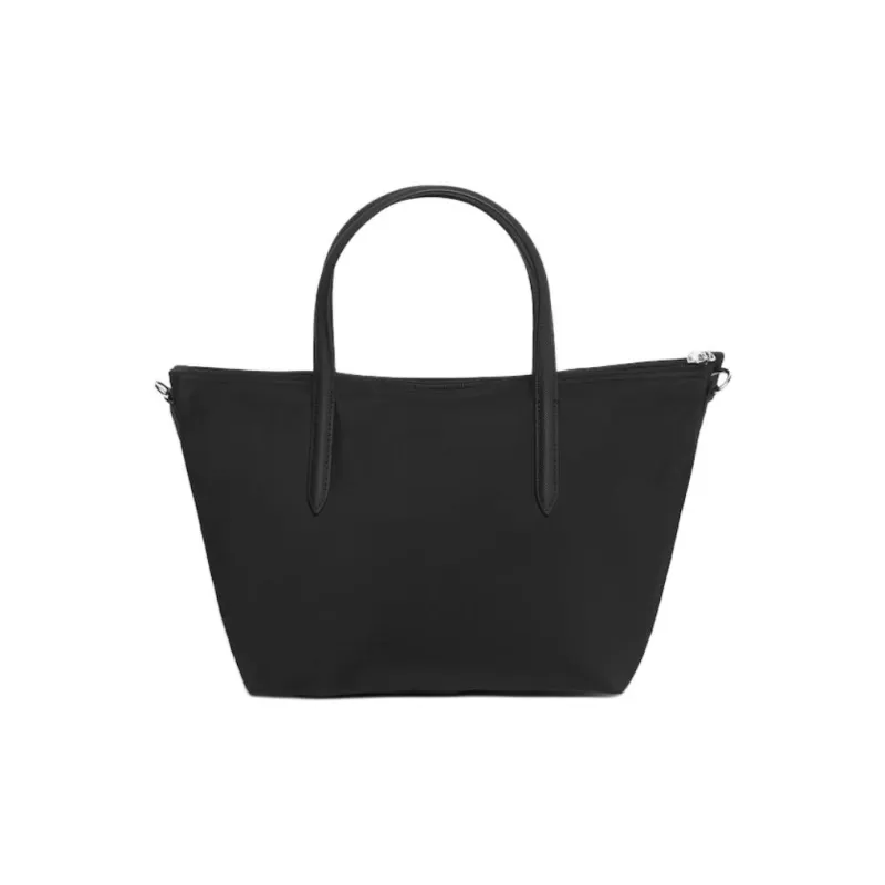 LACOSTE Polyamide Tote Bag Shopping Bag Shoulder Bag Crossbody Bag Handbag Women's Black-2