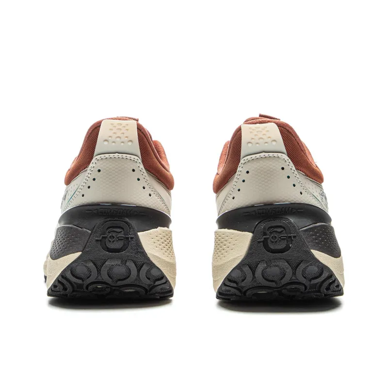 LiNing SOFT PLUS Cushioning Wear Resistant Low Top Casual Running Shoes Men's Taupe-5