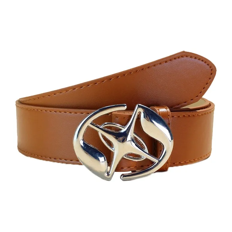 JKEM PU Leather/Alloy Leather Belts Unisex 3.8cm-5