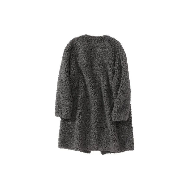 XIANGYING Coats Women's Gray-1