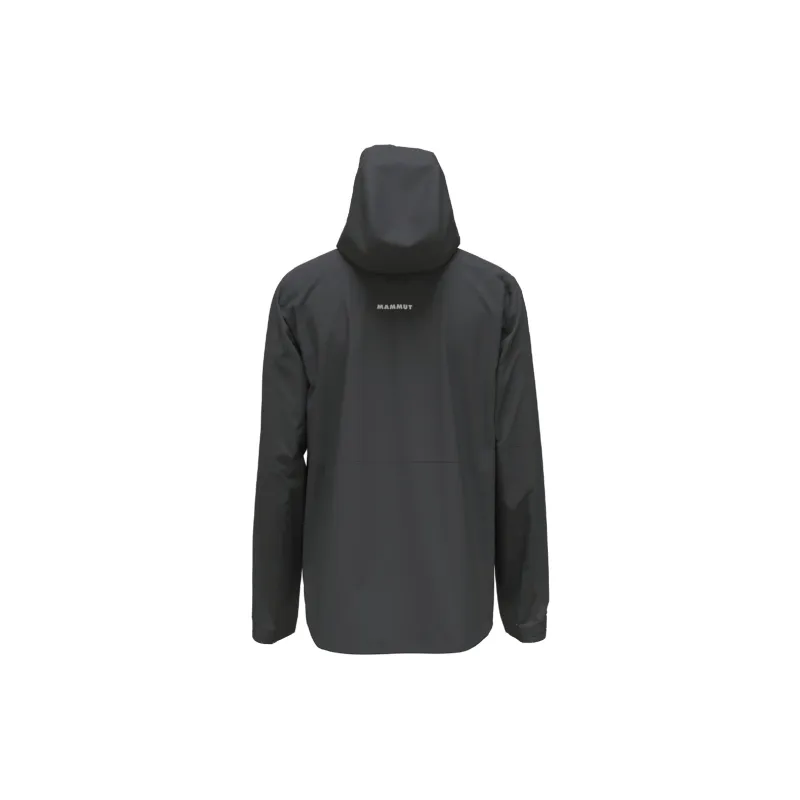 MAMMUT Outdoor Hiking Water Resistant Windproof Breathable Windbreaker Jacket Men's Black-1