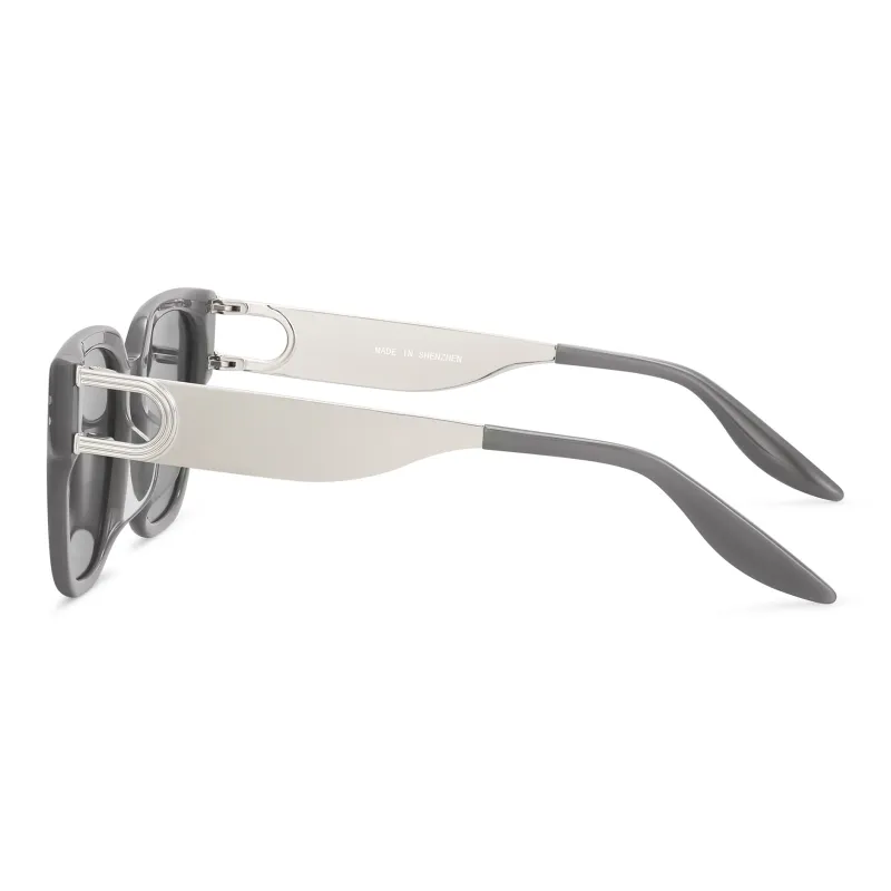 SUYAN Plate Frame Square Sunglasses Unisex-15