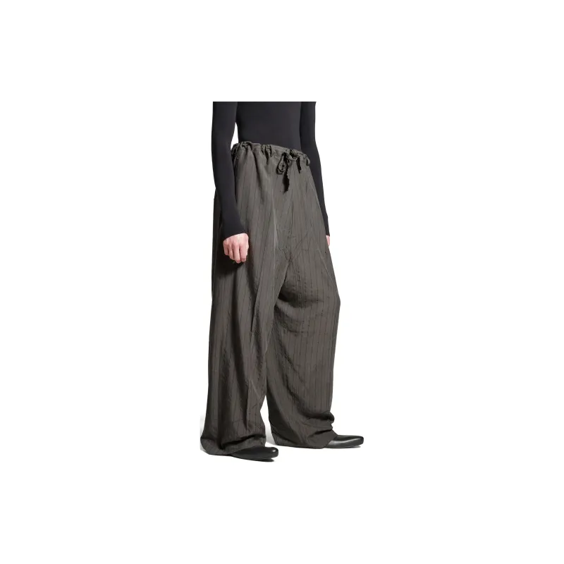 Balenciaga Pinstriped Fluid Tailored Pants-5