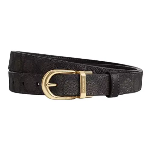 VERSACE JEANS COUTURE SS23 Cow Leather Trimmable V EMBLEM Belt, Width 3.8cm Mens