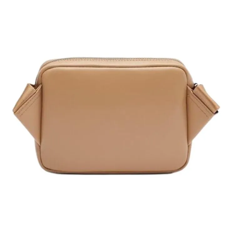 LACOSTE Polyurethane Shoulder Bag, Crossbody Bag Men's Orange-2