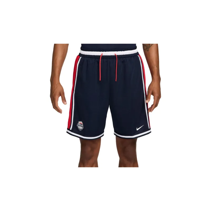 Nike USA Basketball Olympic Team Series Basketball Shorts Men's Obsidian/Sports Red/White-3