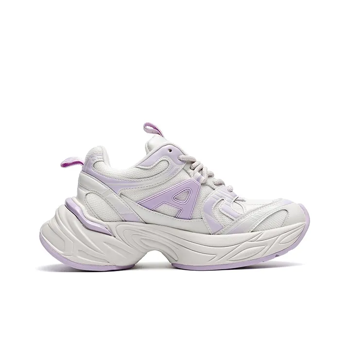 Acupuncture Low-Top Chunky Sneakers Unisex Nightlight Silver-14
