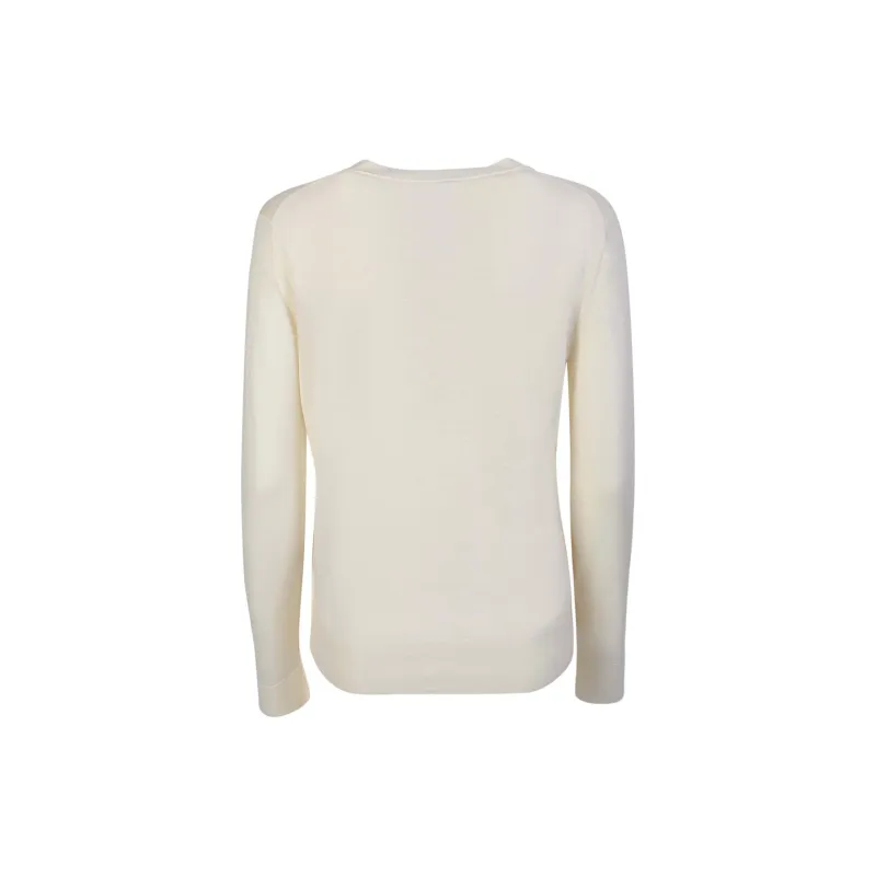 TORY BURCH V Neck Button Up Cardigan-2