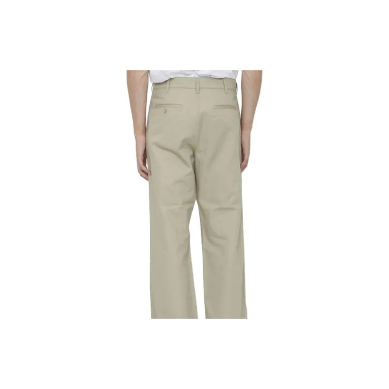 CELINE Button Detailed Straight Leg Trousers-8