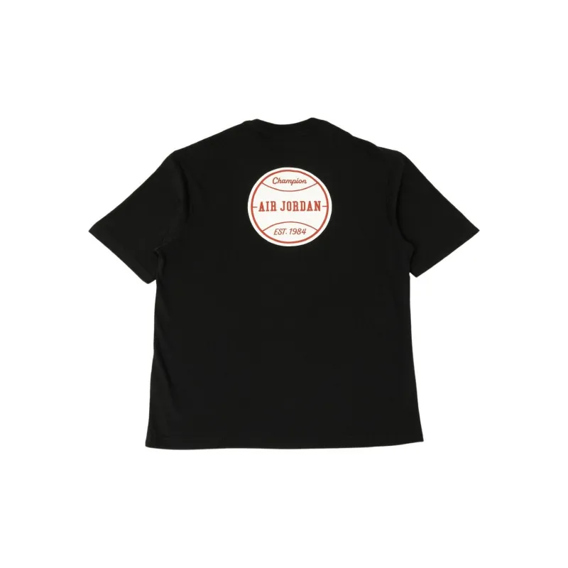 Jordan 1985 CHAMPION T Shirts Men Black-1