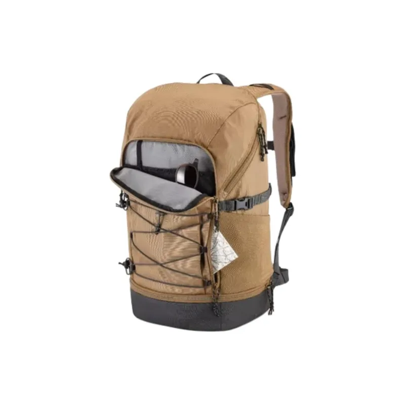 DECATHLON Polyester Outdoor Hiking Bag Backpack Unisex Brown Yellow-3