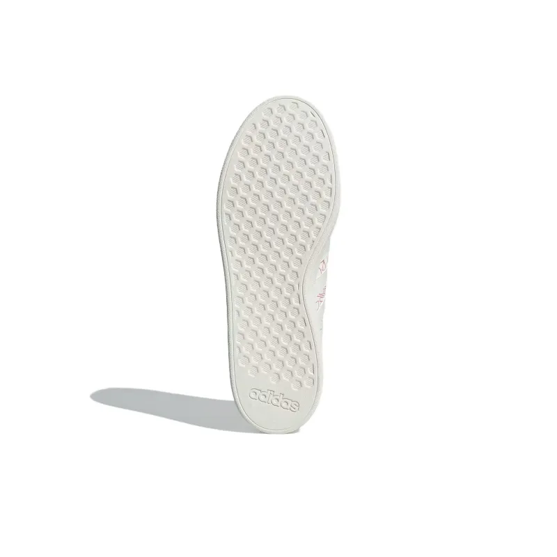 Adidas Grand Court Base 2.0 Anti-Slip Wear-Resistant Low-Top Skateboard Shoes Men's White-4