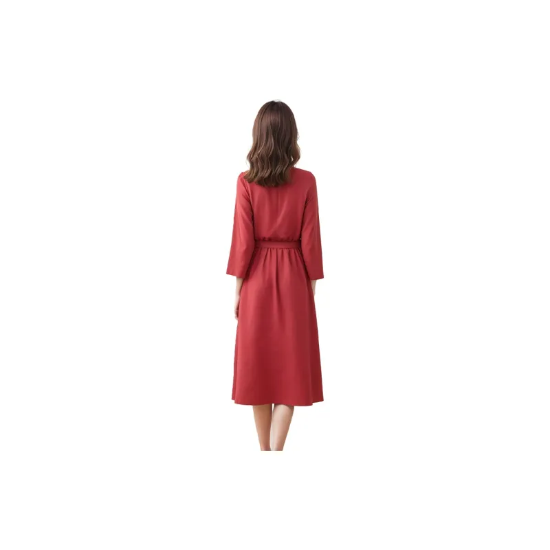 Mapping Long Sleeved Dresses Women's-0