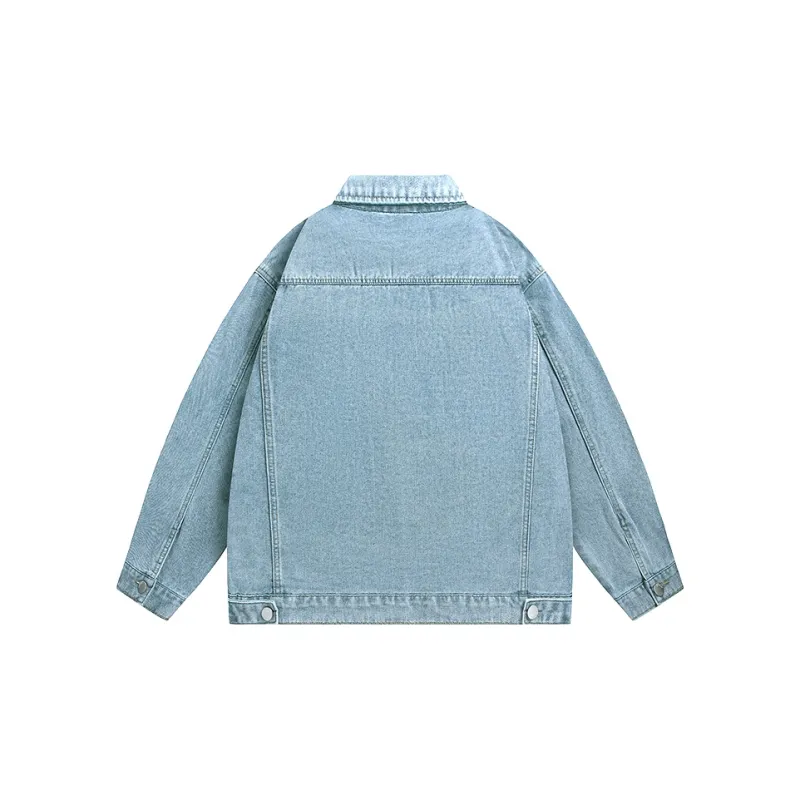 Jeep Garden Forest Horse Riding Denim Jacket Unisex-1