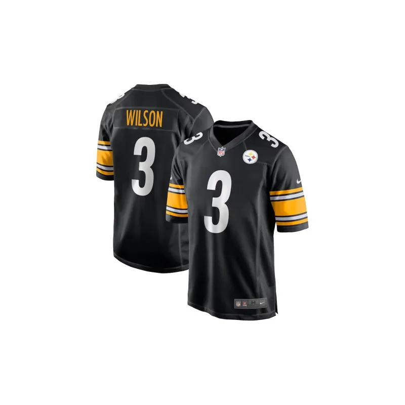 Nike Russell Wilson Pittsburgh Steelers Men's Nike Nfl Game Football Jersey-2