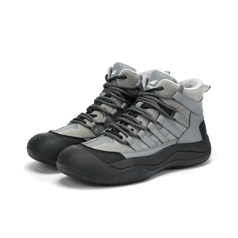 RED DRAGONFLY High Top Shoes Lightweight And Breathable High Top Casual Shoes Women's Grey White Black-2