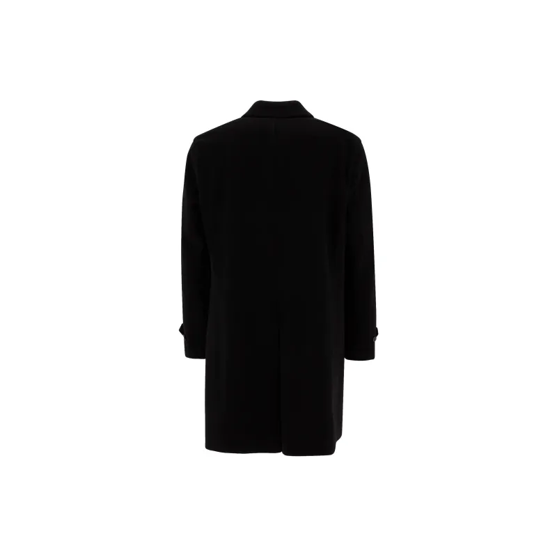 LARDINI Coats Men Black-1