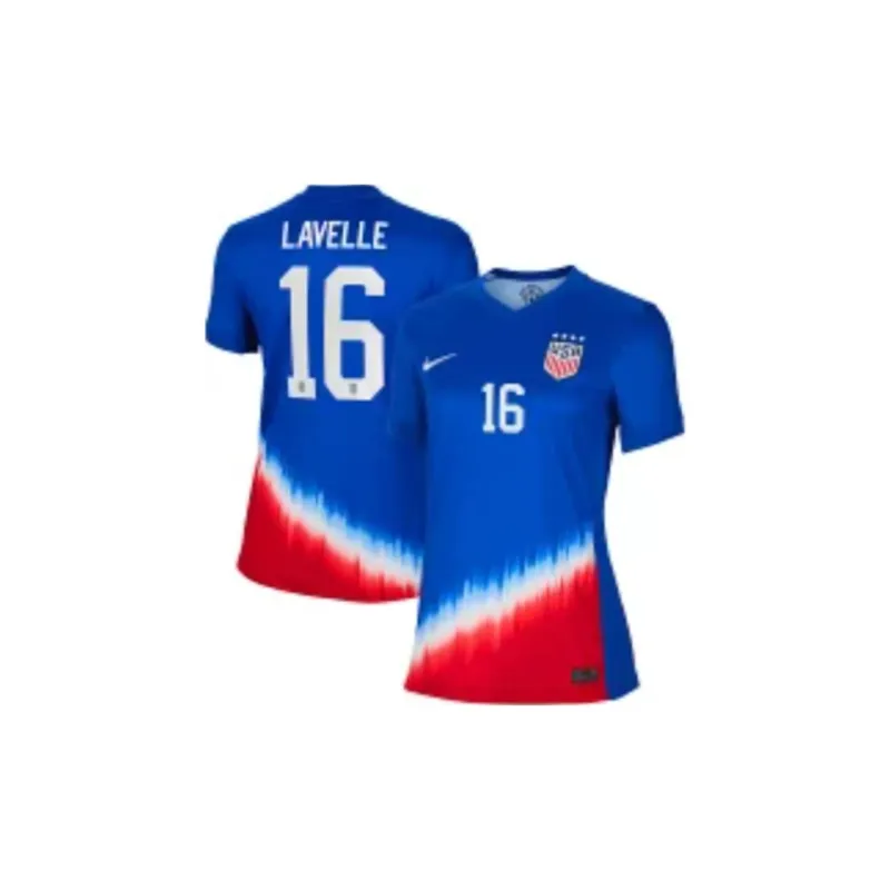 Nike Rose Lavelle Uswnt 2024 Stadium Away Women's Nike Dri-FIT Soccer Jersey-2