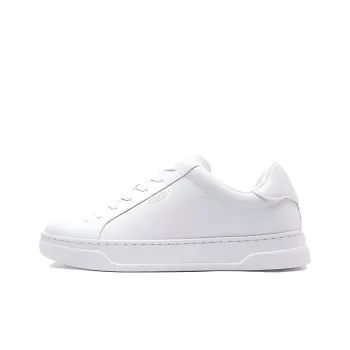 COACH Highline Low Top Skateboard Shoes Women's White