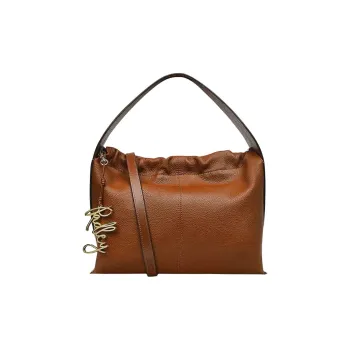RADLEY Cow Leather Shoulder Bag Crossbody Bag Handbag Medium Size Unisex Brown