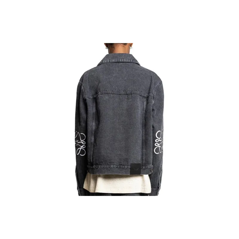 LOEWE Anagram Denim Jacket-3