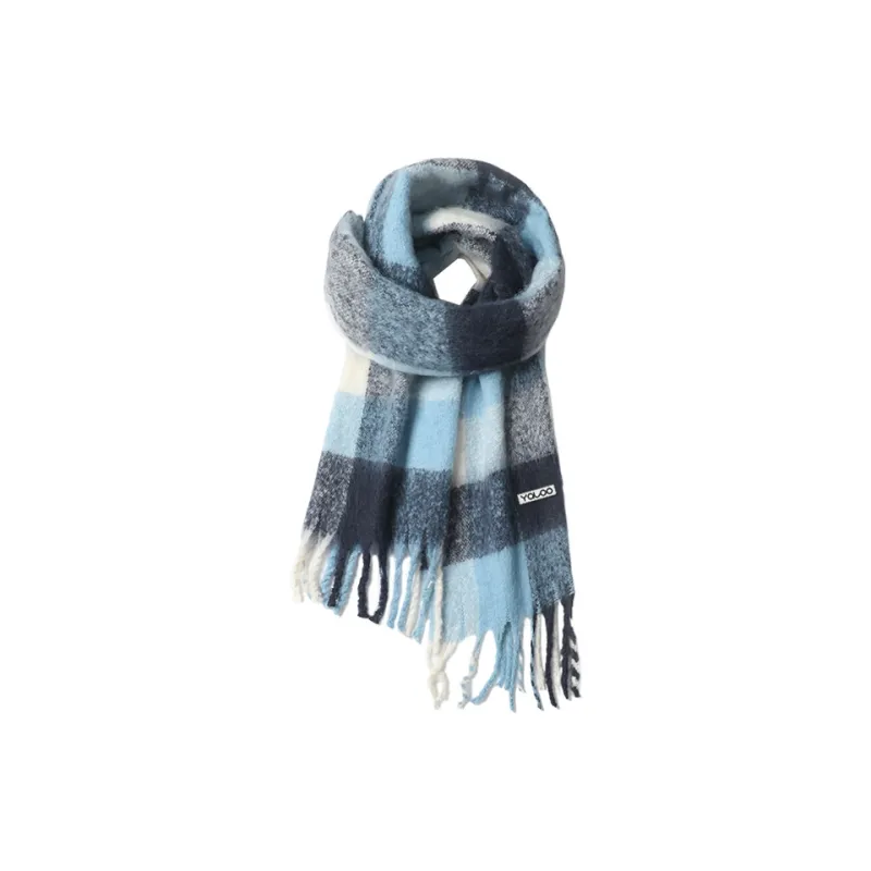 Yalu Polyester Knit Scarves Unisex-0