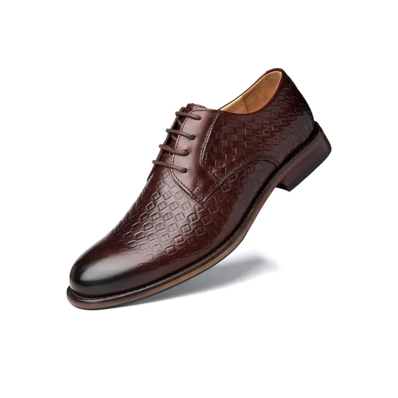 XIMO BULL Dress Shoes Men Low Top Black-12