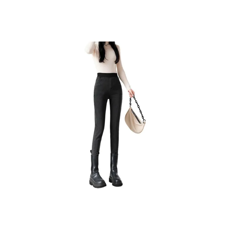 Concubine Zhu Jeans Women's Black-12