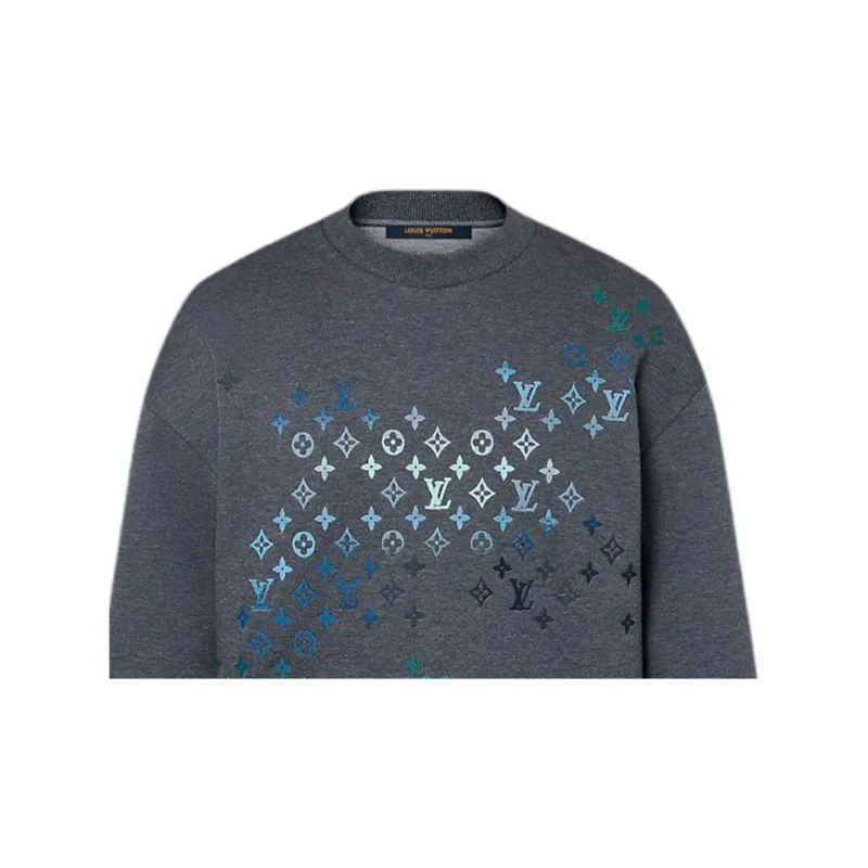 LOUIS VUITTON Embroidered Cotton Sweatshirt-5