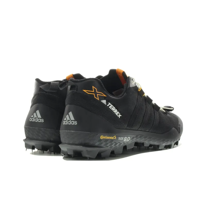 Adidas Terre Anti-Slip And Wear-Resistant Breathable Low-Top Trekking Shoes Men's Black-2