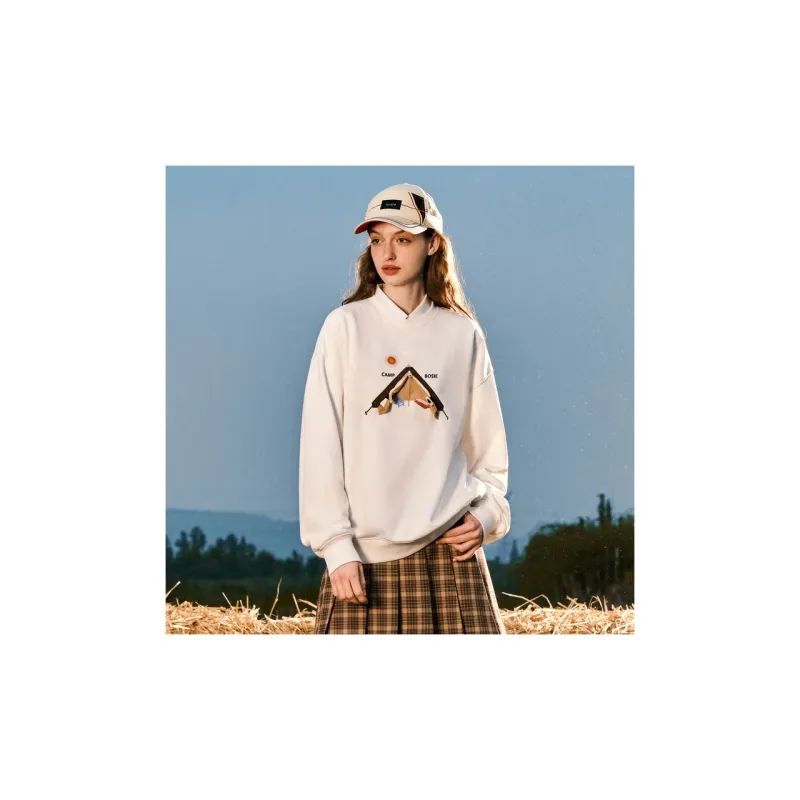 Bosieagender Sweatshirt Unisex White-2
